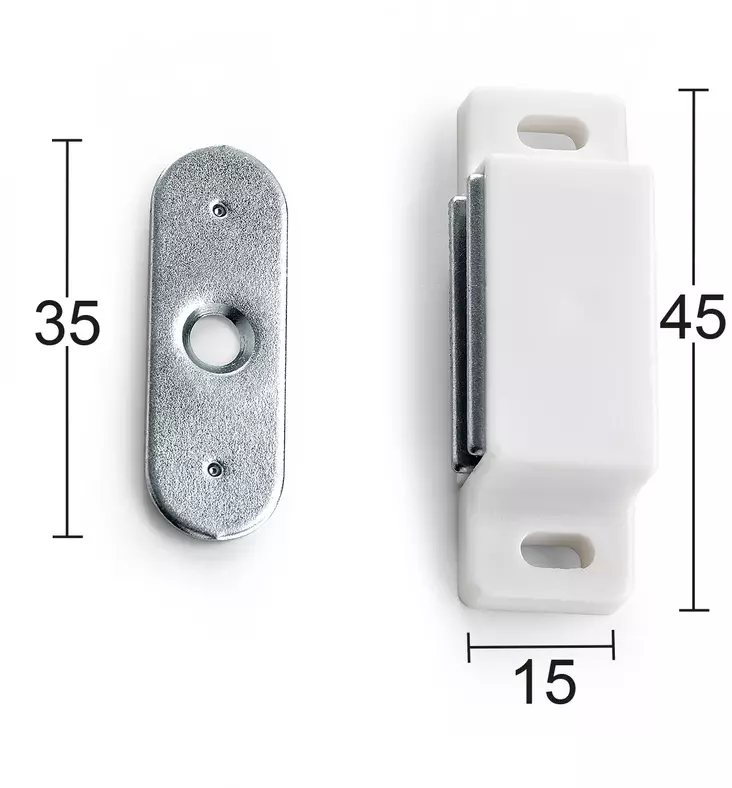 Habo magnetlås 2029 - Hänglås, reglar, gångjärn - 7317900015038 - 1