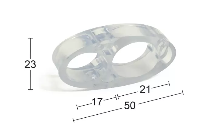 Habo dörrstopp combo plast - Andra dörrtillbehör - 7317900165528 - 1