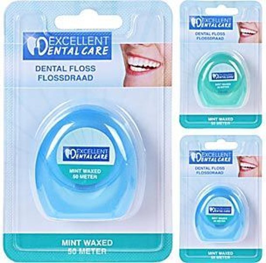 Tandtråd 50 m - Andra egenvårdsprodukter - 8719202680058 - 1