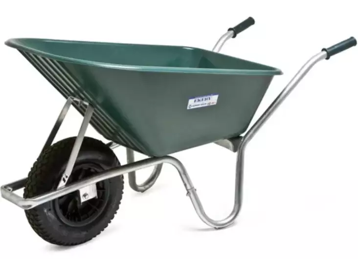 Hörby Bruk skottkärra grön 100 liter - Vagnar, hjul - 17171308 - 1