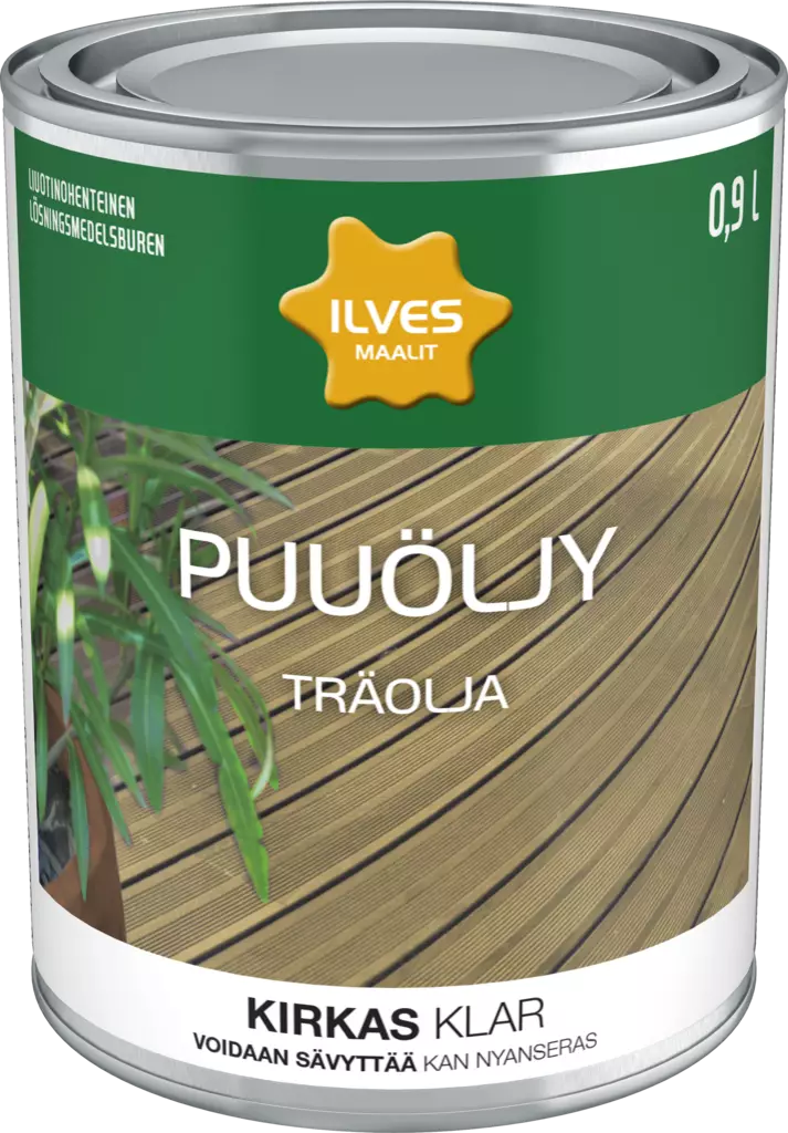 Ilves träolja löslädes KLAR - Oljor, vaxer, impregneringar - 6430026950258 - 1