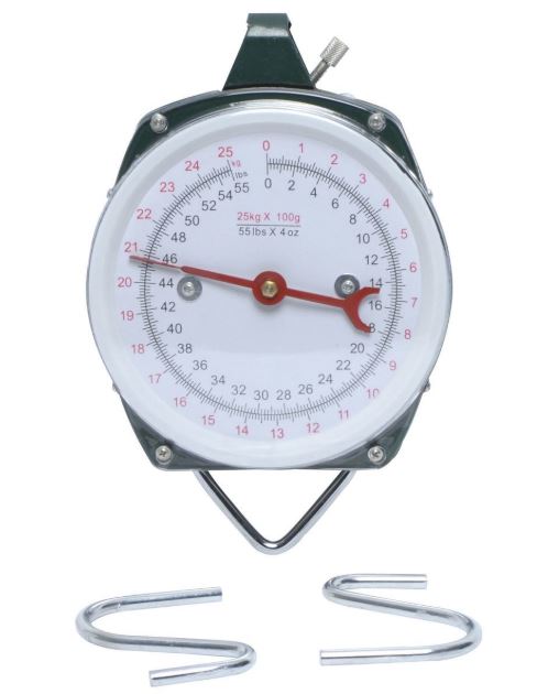 Fjädervåg 100 kg - Fiskberedning - 4018653299548 - 1