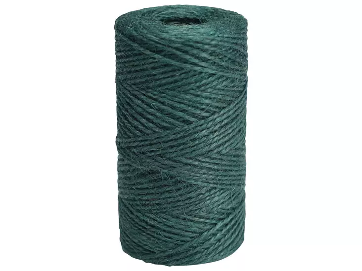 Grönt jute-snöre 100 m - Repar, repen - 8720573461948 - 1