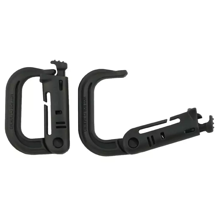 Karbinhake Molle plast grön 2 st - Överlevnadsprodukter - arm0000003328 - 1