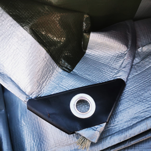 Reinforcerad presenning 2-sidig 2 x 3 m - Överdrag, presenningar - 6430013424588 - 1