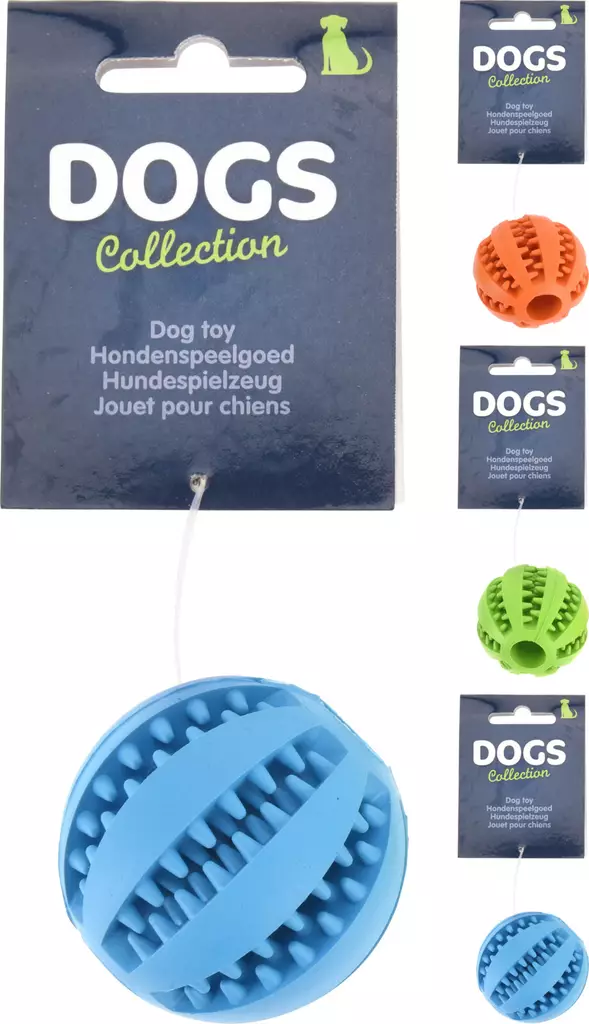 Hundens gummiboll - Husdjursleksaker - 8719987858758 - 1