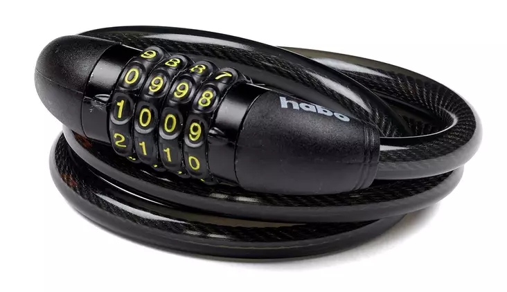 Låsvajer Habo 803-13 kombination - Cykeltillbehör - 7317900173578 - 1