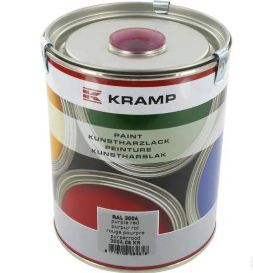 Färg RAL 3004 purpur-röd 1 L - Maskinfärger - 8716106064618 - 1