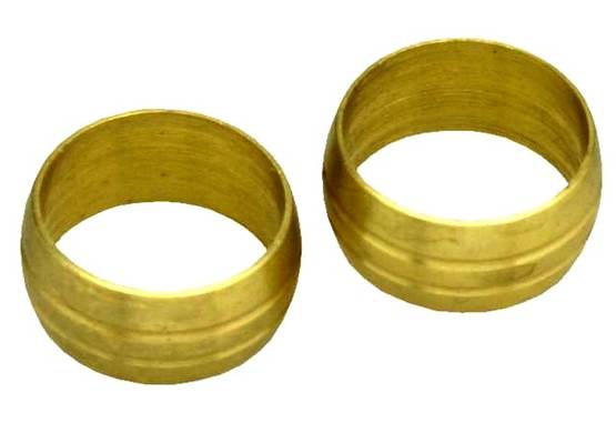 Opal puserruskaksoiskartio 15 mm 2 st - Kopplingsbeslag - 6413820158358 - 1