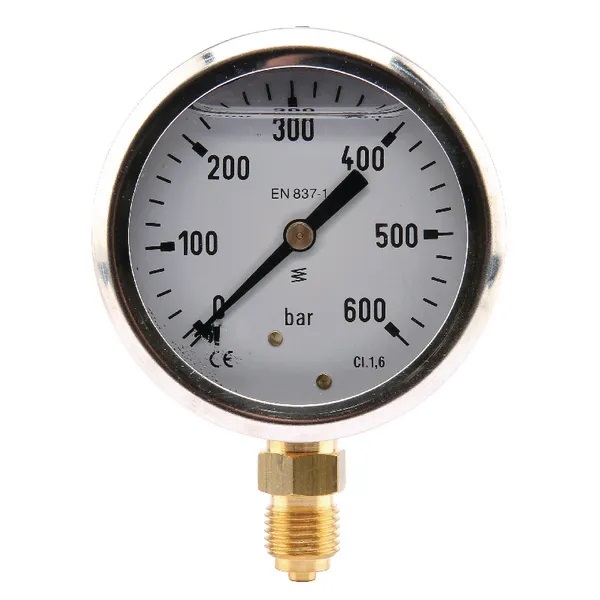 Tryckmätare 0-600 bar 1/4" - Tryckmätare - 8719593255668 - 1