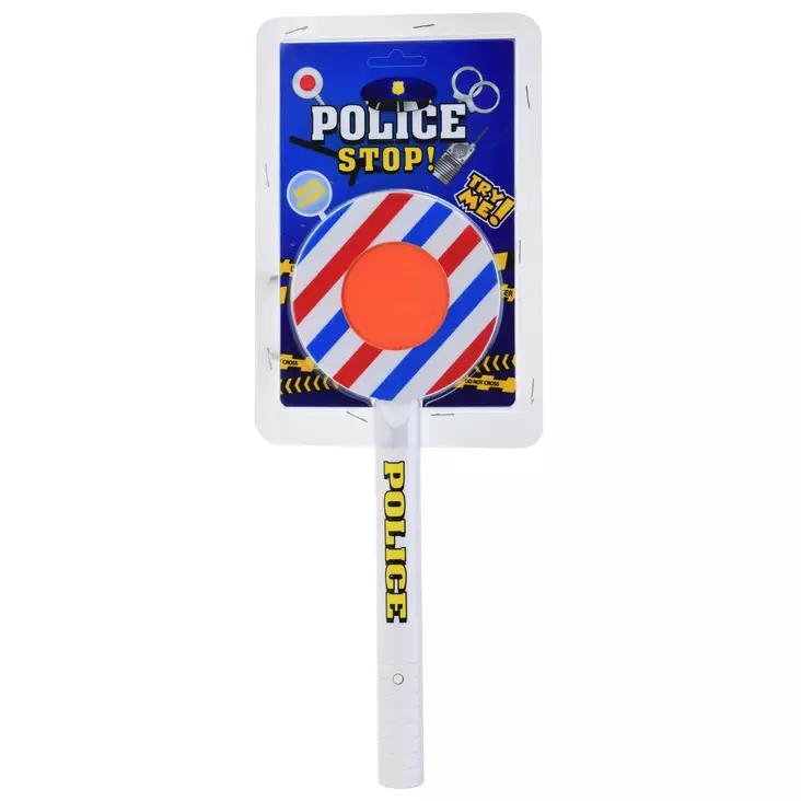 Polis stoppmärke med ljus - Inomhusleksaker - 8719202146028 - 1