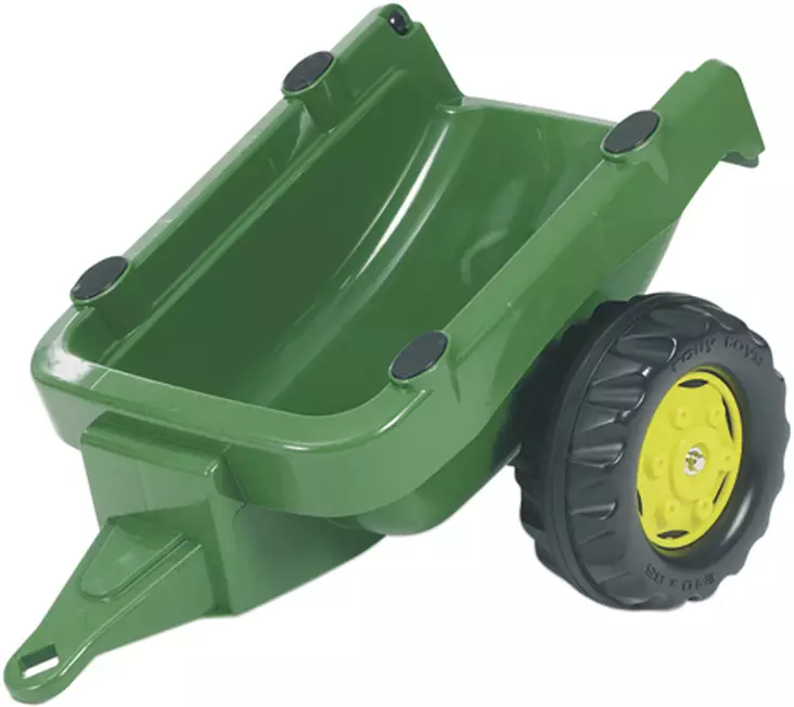 Träsktraktorens släpvagn mörkgrön - Tramptraktorer och trampbilar - 4006485121748 - 1