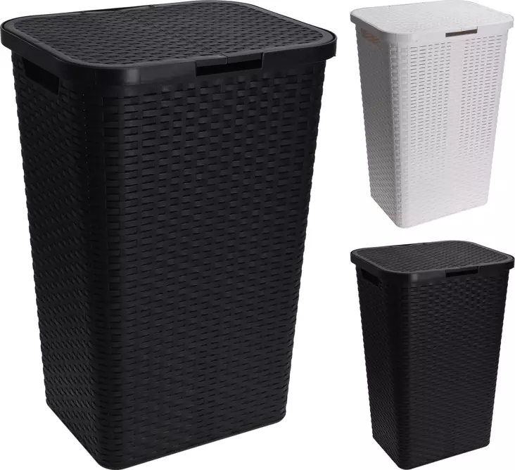 Tvättkorg höjd 62 cm - Tvättkorgar - 8719202147438 - 1