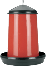 Foderautomat för fåglar, plast, 18 kg - Fjäderfä - 4018653702208 - 1