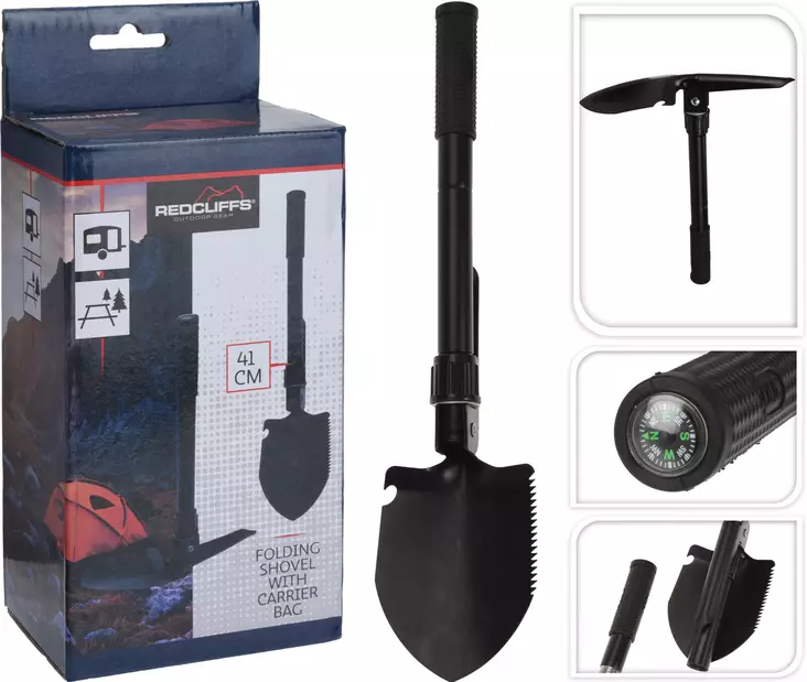 3-i-1 Friluftspade - Övriga friluftsprodukter - 8720573148528 - 1