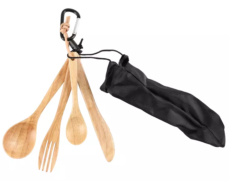 Campingbestick i trä - Friluftsmat - 6410412865878 - 1