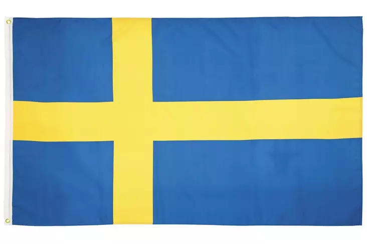Svensk flagga 90 x 150 cm - Överlevnadsprodukter - 4044633159168 - 1