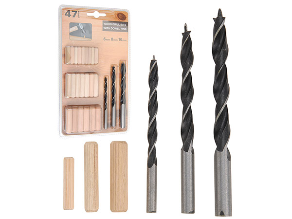 Limstiftsset - Träborrarsats - 8718158545688 - 1