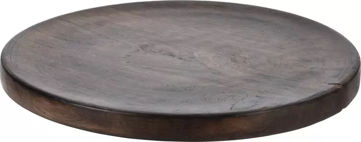 Serveringsbricka mörk trä 30 cm - Serveringsfat, dukning - 8719987650208 - 1