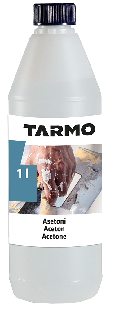Tarmo aceton 1 liter - Andra byggkemikalier - 6410413237438 - 1