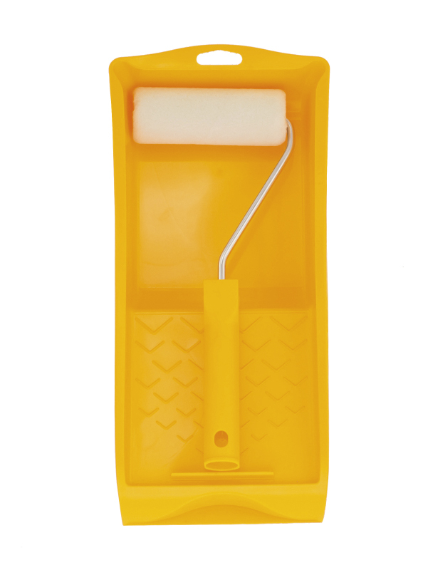 Rollerset 4mm/110mm i velour 3 delar - Målningsverktyg - 4013307305088 - 1