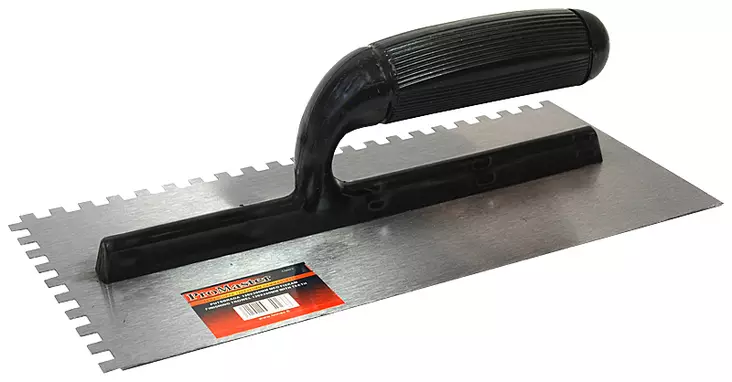 Stålspackel 120 x 280 mm tandad - Murnings- och plattsättningsverktyg - 6420286850238 - 1