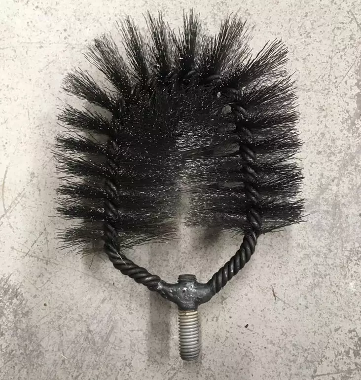 Tulipesborste U-modell rektangulär 50x130 - Skorstensrengöringstillbehör - svm0000000588 - 1