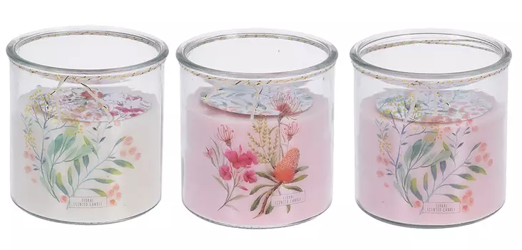 Doftljus Botanic Garden i glasburk - Stämningsbelysning - 8719987485398 - 1