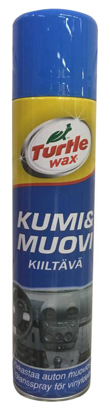 Turtle Wax gummi & plast glans 400 ml - Bilkemikalier - 7314890001218 - 1