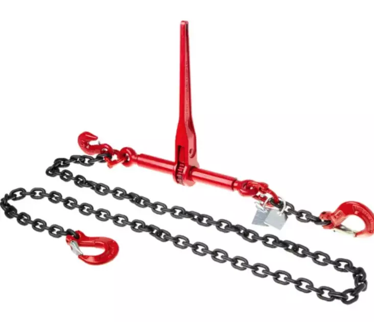 Kedjespännare med kedja 3m, 8 tn - Spännband - ZRS8 - 1