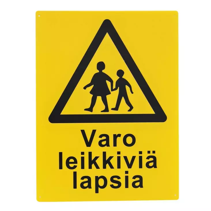 Varna för lekande barn -skylt - Säkerhetsprodukter - 6430066036608 - 1