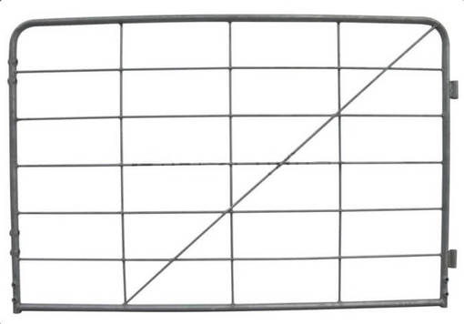 Grindport, metall, lätt, 1,5 m - Övriga inhägnadstillbehör - 5700033622518 - 2