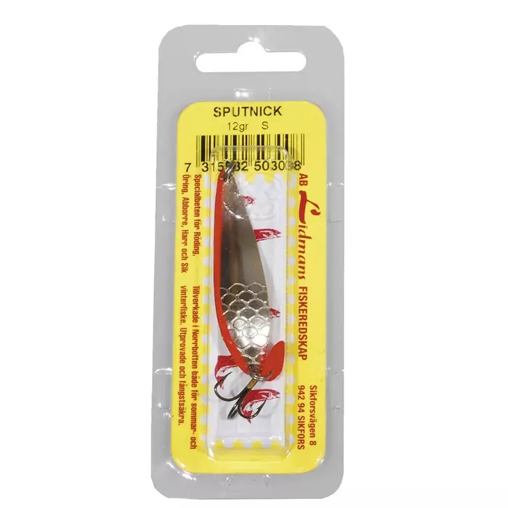 Beteslure Sputnick 12 g silver - Beten och flugor - 7315532503008 - 1