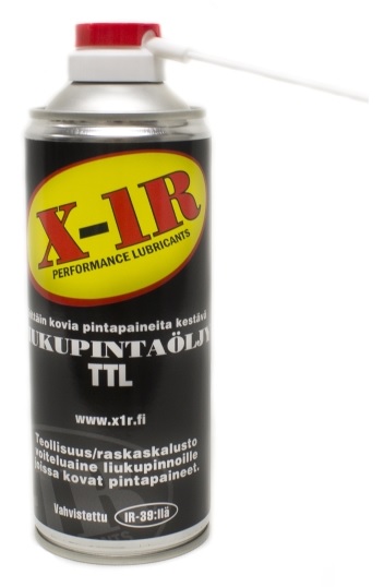 X-1R glidytoljespray TTL 400 ml - Vaseliner - 6430014802828 - 1