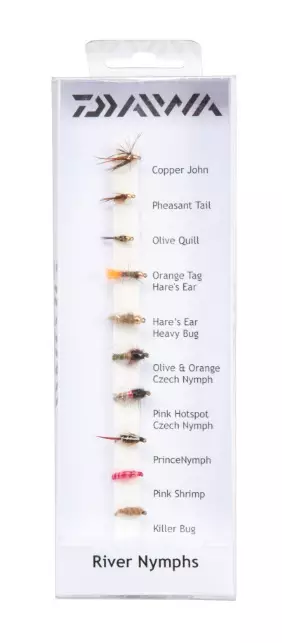 Daiwa flugset River Nymphs - Beten och flugor - 5055161887798 - 1