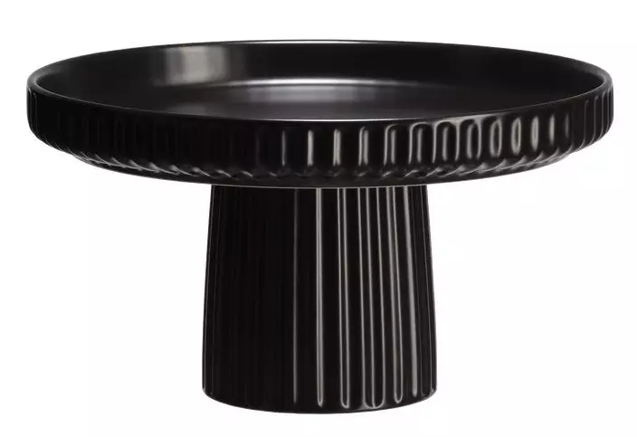 Maku Tårtfat svart 21 cm - Serveringsfat, dukning - 6410416534848 - 1