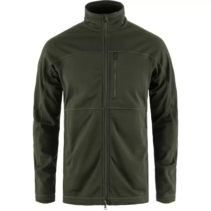 Fjällräven Abisko Lite Fleece Jacket M Djupskogen - Friluftskläder - 7323450982218 - 1