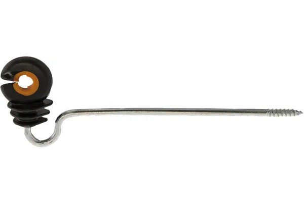 Avståndsisolator med skruv 20 cm 100 st - Isolatorer - 8713235057818 - 1