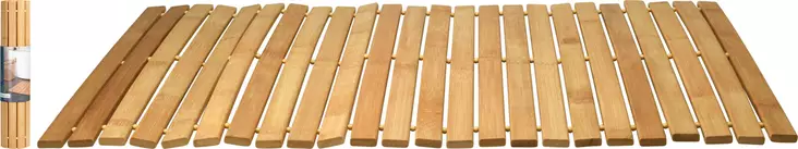 Bambu badrumsmatta 40x60 cm - Badrumstillbehör - 8721037045148 - 1