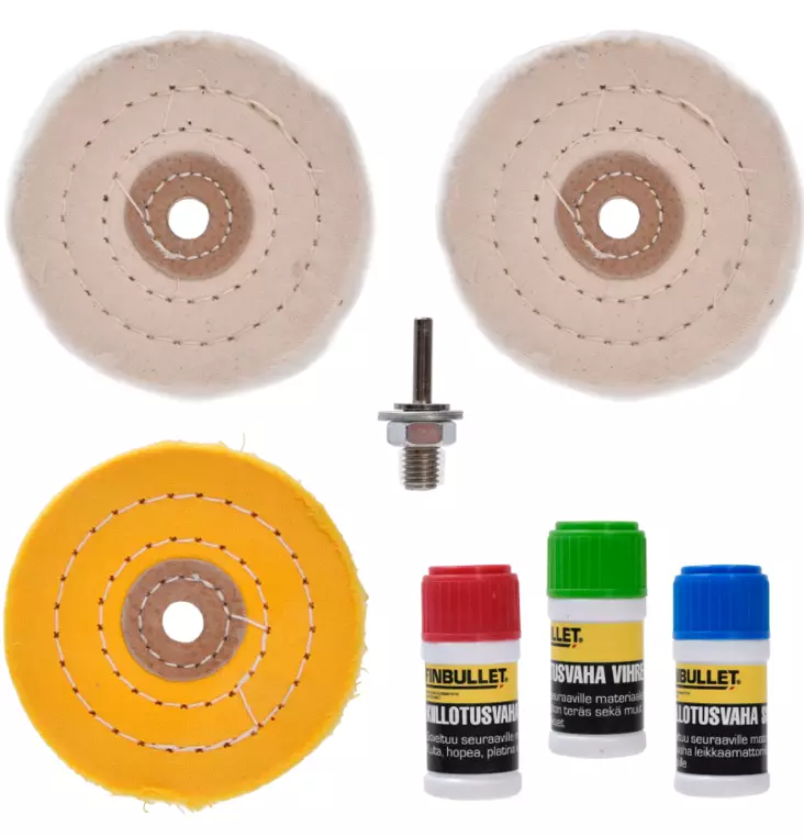 Finbullet Poleringssats - Slipmaterial - 6438152012758 - 1