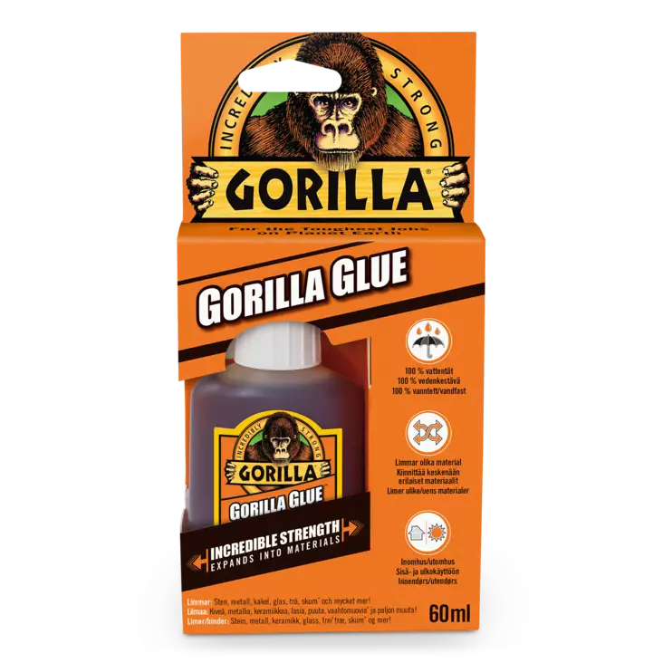 Gorilla Glue lim 60 ml - Limprodukter - 5704947004248 - 1