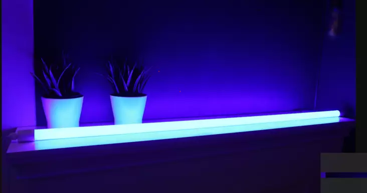 Led Energie Neonrör LED 10W STREAMLINE Ø28x1198mm IP20 blå - Övrigt - 6418536023938 - 1