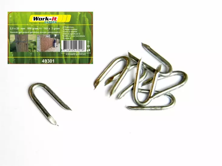 Spik 2,5x25 mm 500g - Övriga inhägnadstillbehör - 8714892493018 - 1