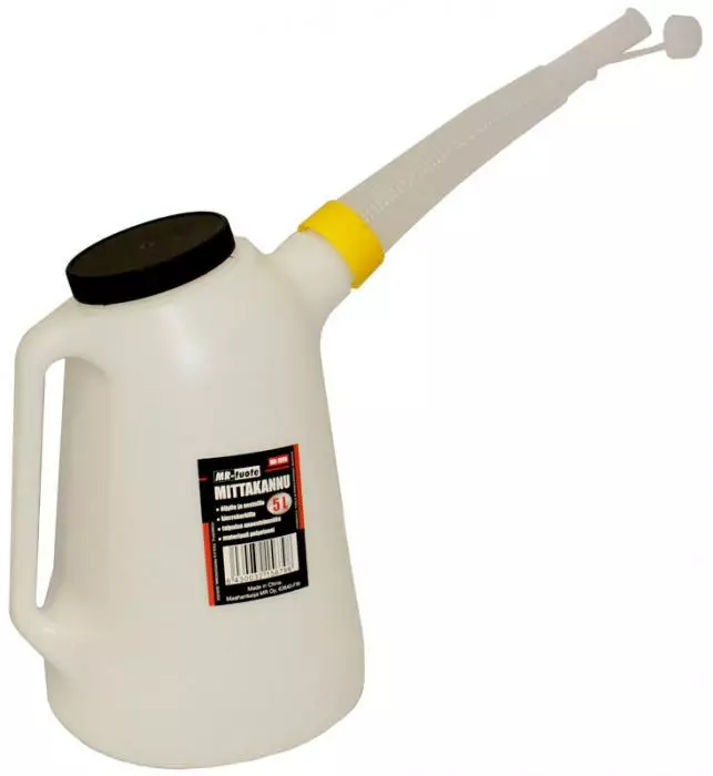 Mätkanna 5 L för oljor/vätskor PE - Övriga verkstadsutrustningar - 6430032156798 - 1