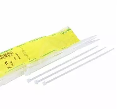 Vit kabelbindare 430x4,5mm 100st - Kabelband - 8014748301208 - 1