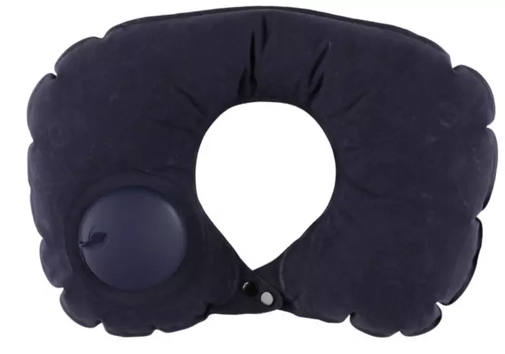 Nackkudde med pump navy - Biltillbehör - 6410416518688 - 1