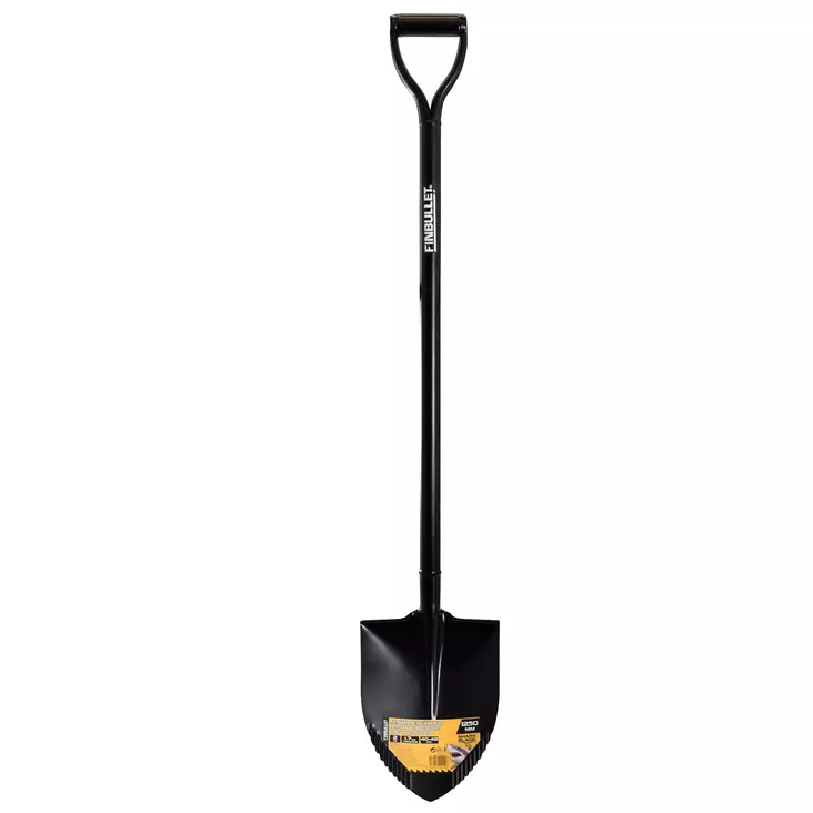 Shark 4 1250 mm spetsspade, tandad - Spadar, grepar, högafflar - 6438152020098 - 1