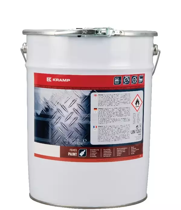 Grundfärg gröngrå 10 l - Maskinfärger - 8716106060788 - 1