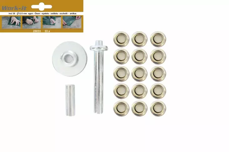 Ögla 33-delars set - Andra fästtillbehör - 8714892250338 - 1