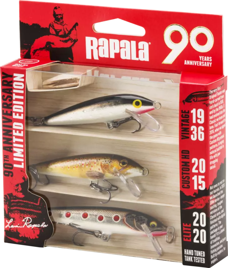 Rapala R90 Flytande Liten Naturistisk - Beten och flugor - 022677373478 - 1